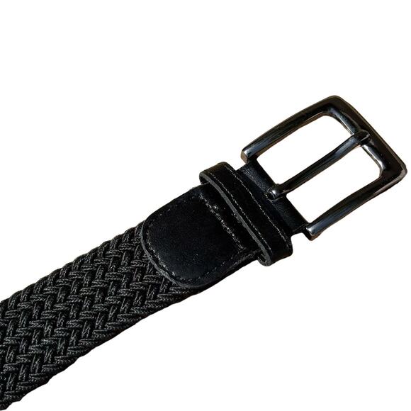 Black & Silver Men's Belt - Picture 4 of 4